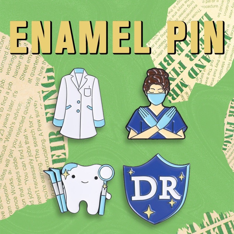 Tıbbi Temalı Emaye Rozet Hemşi - Medical Lab Worker incelemesi ve fiyatı