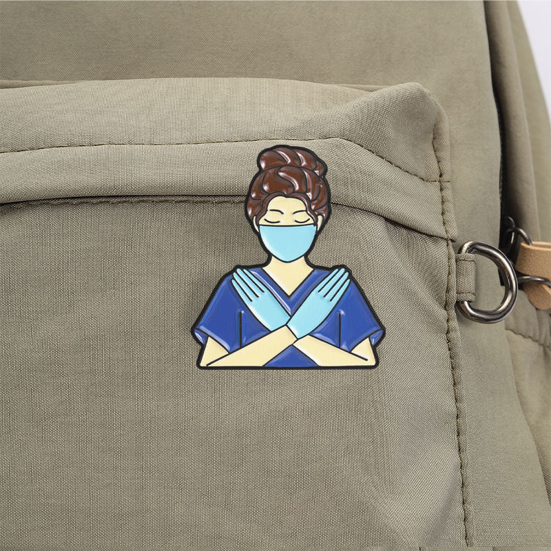 Tıbbi Temalı Emaye Rozet Hemşi - Medical Lab Worker incelemesi ve fiyatı