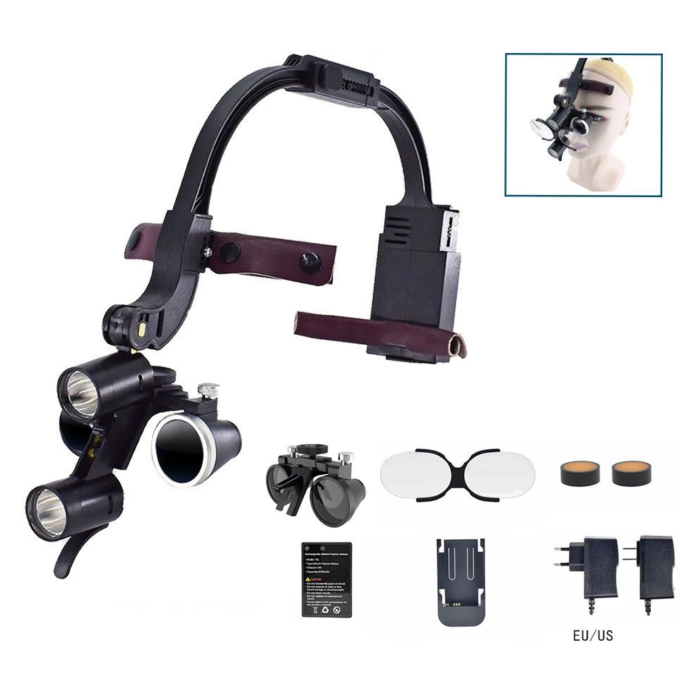 Diş Büyüteç Büyüteç 2.5x 3.5x  - Led Medical Headlight incelemesi ve fiyatı