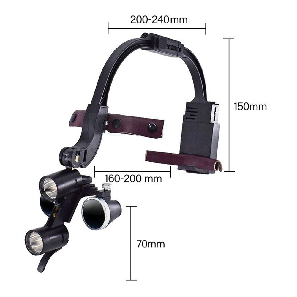 Diş Büyüteç Büyüteç 2.5x 3.5x  - Led Medical Headlight incelemesi ve fiyatı