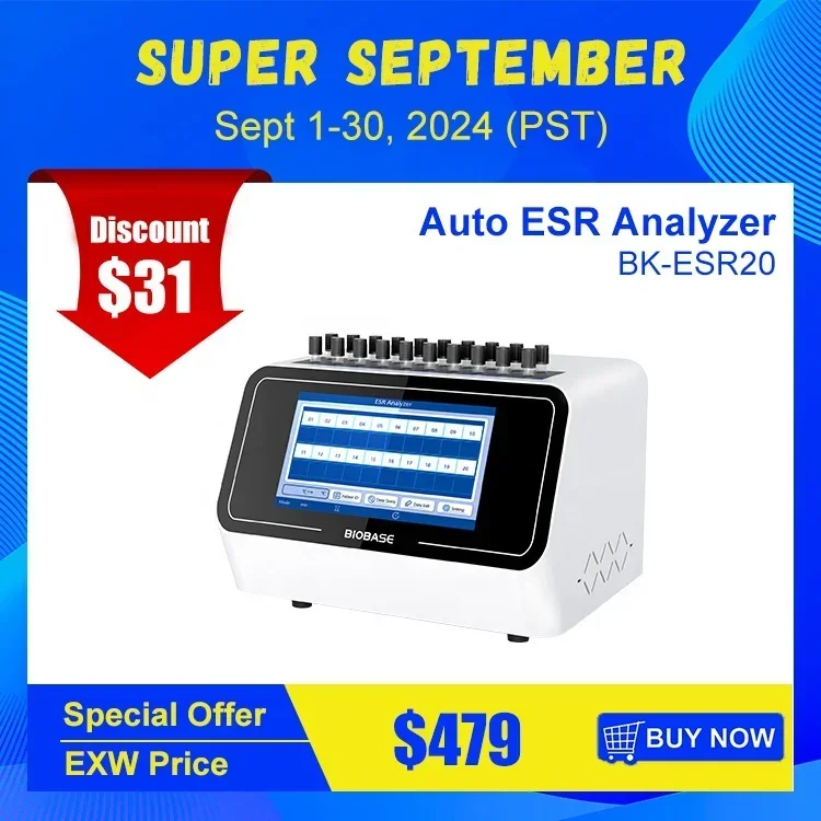 YENİ BK-ESR20 Tam Otomatik ESR - Medical Lab Diagnostics incelemesi ve fiyatı